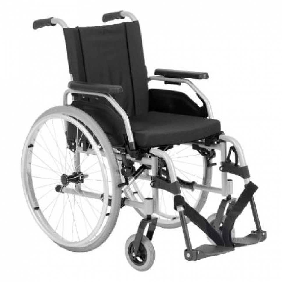 Cadeira de Rodas Dobrável em Alumínio Start M1 Ottobock Largura de Assento 43 cm