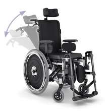 Cadeira de Rodas AVD Reclinável Alumínio Ortobras 